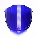 Blue Abs Windshield Windscreen For Kawasaki Ninja Zx10R 2004-2005